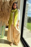 Laundry B Classic Portobello Scarf Lime /10